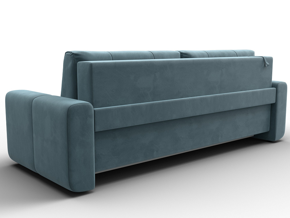 Диван прямой Лига-031 (бирюзовый)