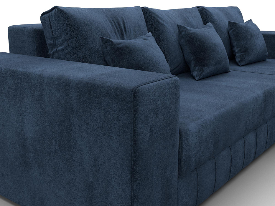Диван угловой Лига-076 угол универсальный (tower 13 синий)