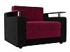 Кресло-кровать Мираж (бордовый\черный)
