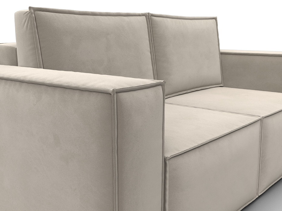 Диван прямой Куба мини (бежевый)