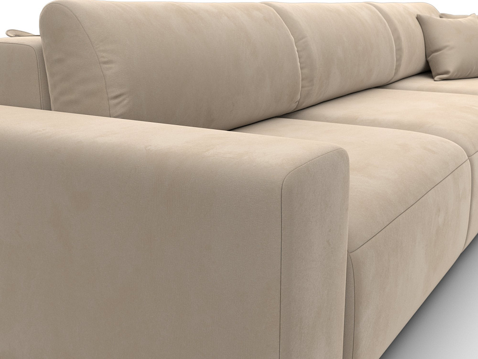 Диван прямой Лига-036 НПБ Классик Лонг (бежевый)