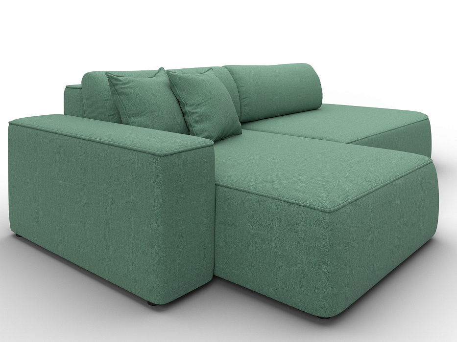 Диван угловой Лига-065 БП угол левый (амур 11 зеленый) Диван угловой Лига-065 БП угол левый (амур 11 зеленый)