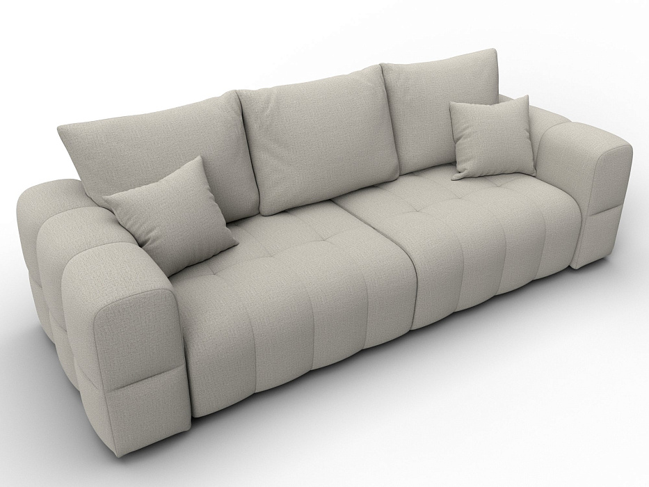 Диван прямой Лига-110 НПБ (амур 02 бежевый)