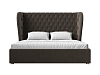 Интерьерная кровать Далия 160 (коричневый)