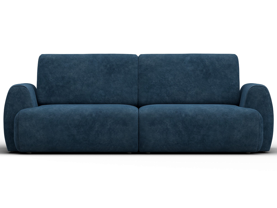 Диван прямой Лига-115 НПБ (brut 11 синий)