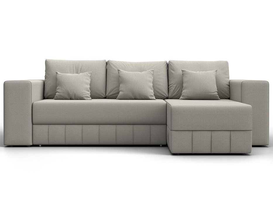 Диван угловой Лига-076 угол универсальный (амур 02 бежевый)