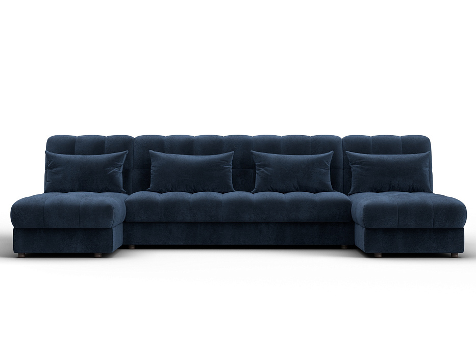 Диван П-образный Лига-116 НПБ (tower 13 синий)