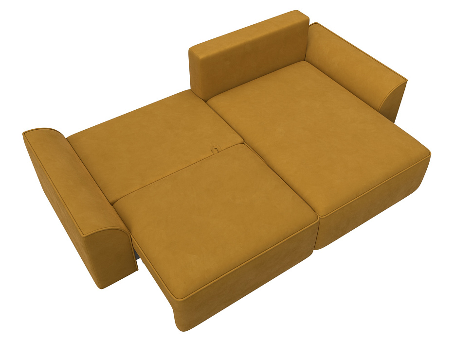 Диван угловой Лига-048 НПБ (brut 10 желтый) Диван угловой Лига-048 НПБ (brut 10 желтый)