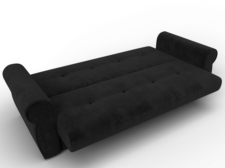 Диван-книжка Лига-019 (черный)