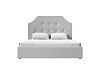 Интерьерная кровать Кантри 160 (белый цвет)