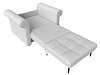 Кресло-кровать Берли (белый цвет)