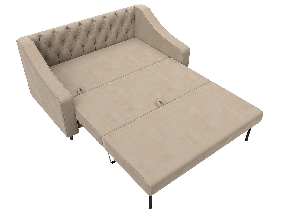 Диван прямой Лига-071 (seven 729 бежевый)