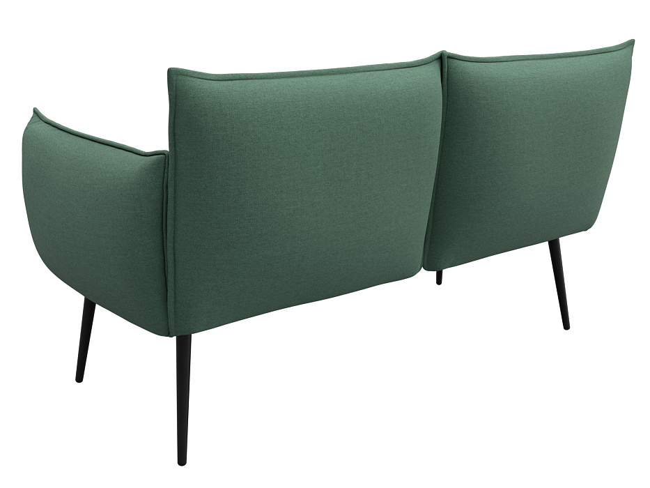 Диван прямой Лига-083 (рогожка амур 11 зеленый)