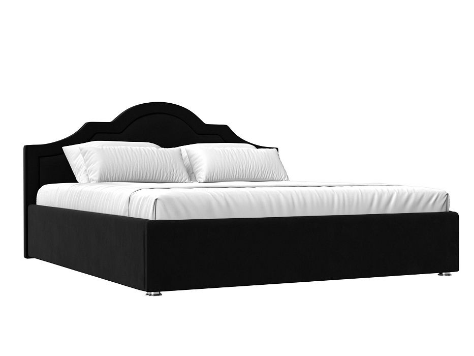 Кровать интерьерная Афина 200 (черный)