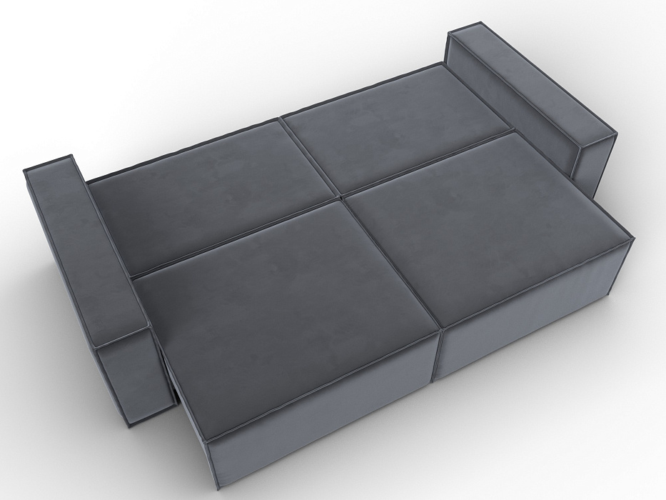 Диван прямой Куба (серый) Диван прямой Куба (серый)