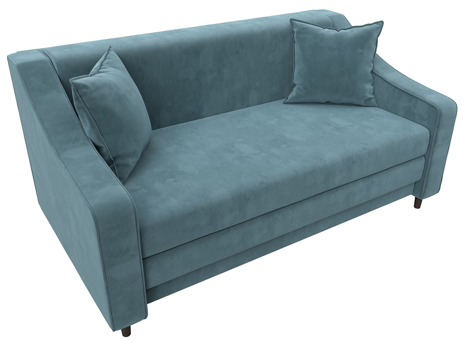 Диван прямой Лига-071 (seven 113 бирюзовый)