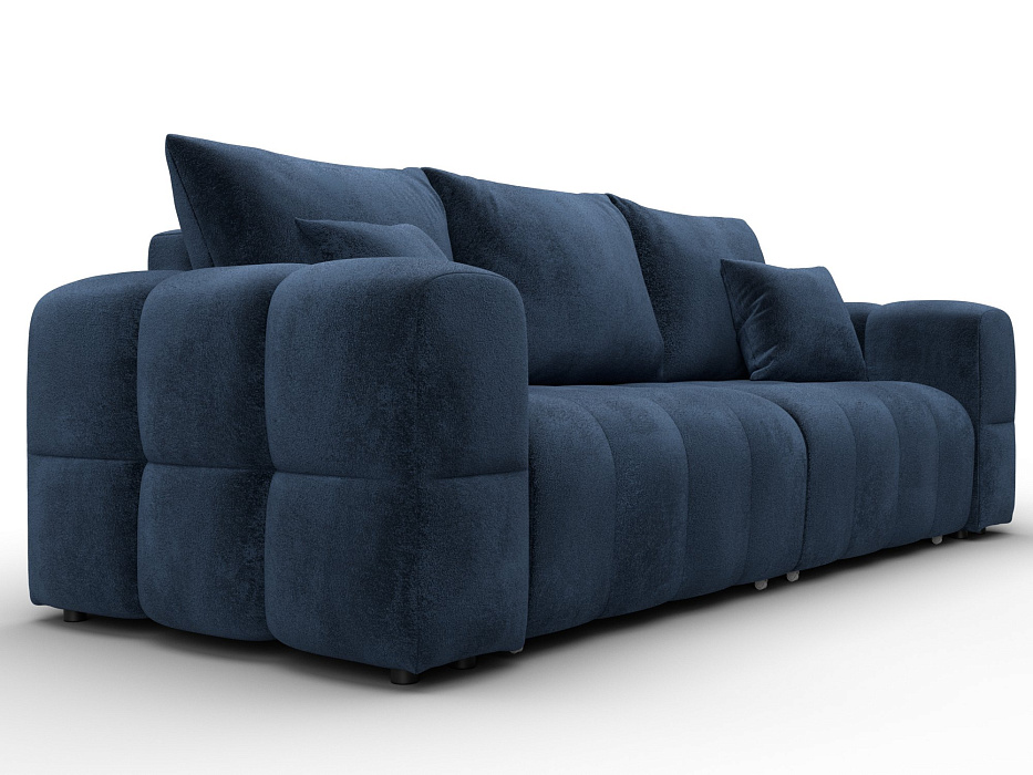 Диван прямой Лига-110 НПБ (tower 13 синий)