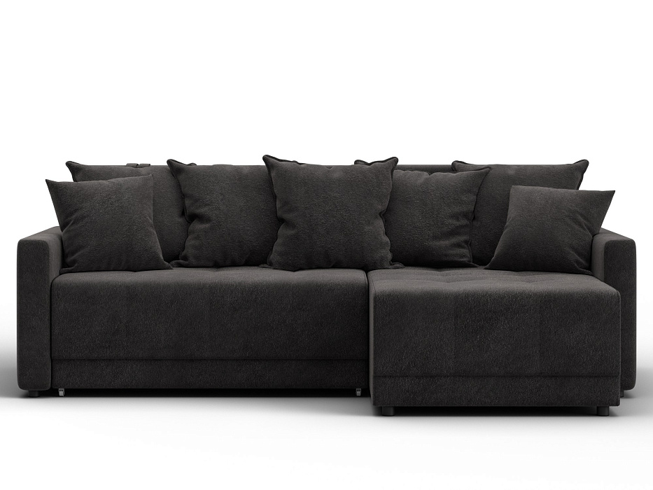 Диван угловой Лига-125 угол универсальный (laim 10 темно-коричневый)