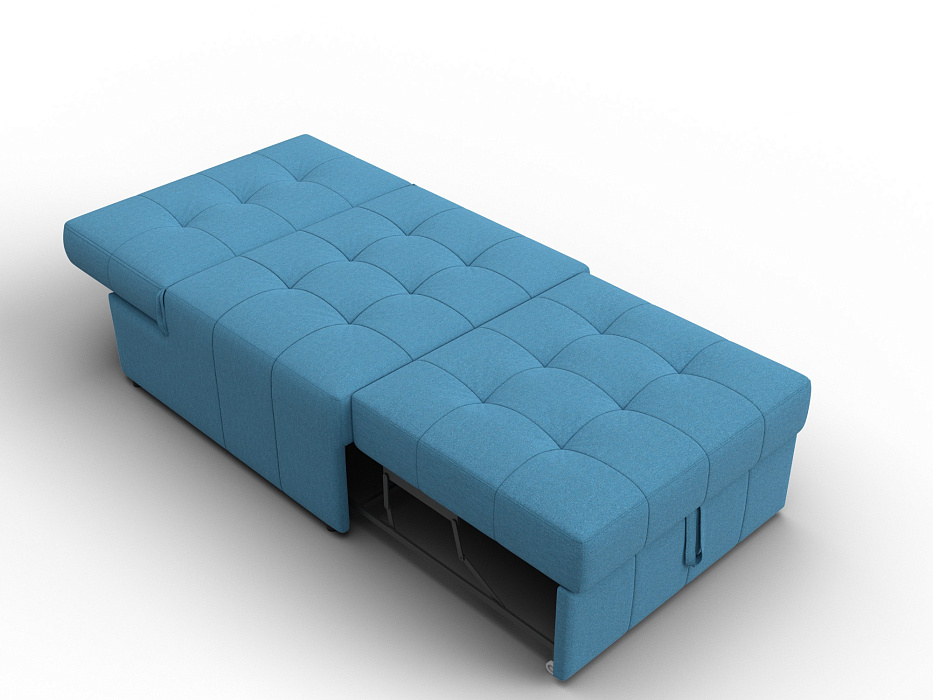 Кресло-кровать Лига-107 (80) (амур 10 голубой)