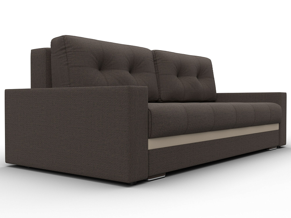 Диван прямой с декором Лига-096 НПБ фото в интернет-магазине Лига Диванов