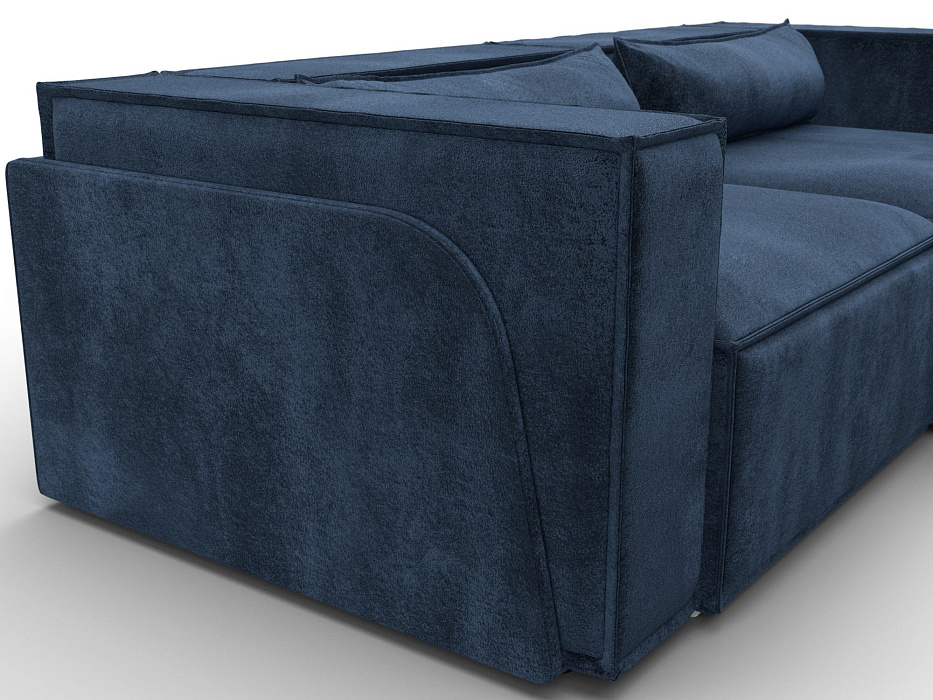 Диван угловой Лига-061 угол правый (tower 13 синий)