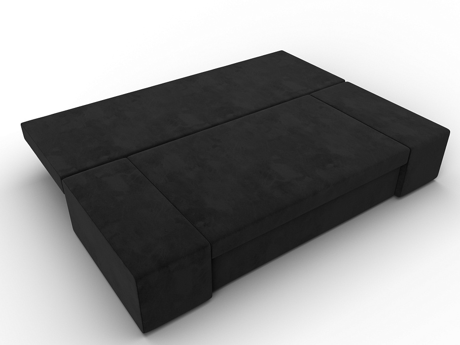 Диван прямой Сан Марко (черный)
