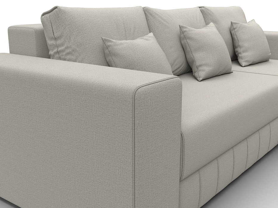 Диван угловой Лига-076 угол универсальный (амур 02 бежевый)