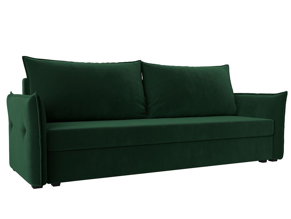 Прямой диван Лига-004 (зеленый)