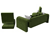 Набор Волна-1 (диван, 2 кресла) (зеленый)