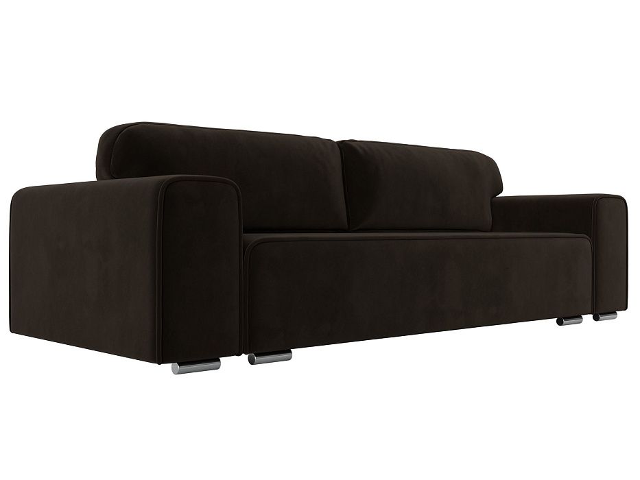 Прямой диван Лига-029 (коричневый)